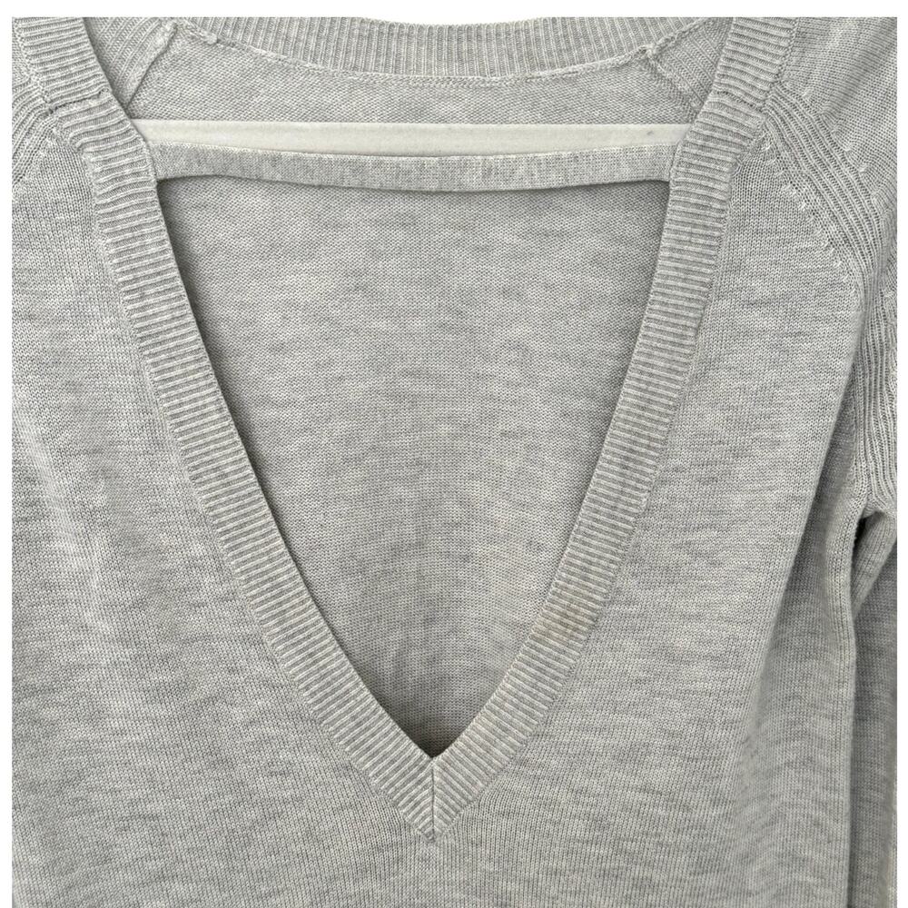 Lululemon Unity Drop Back Sweater In Heathered Si… - image 7